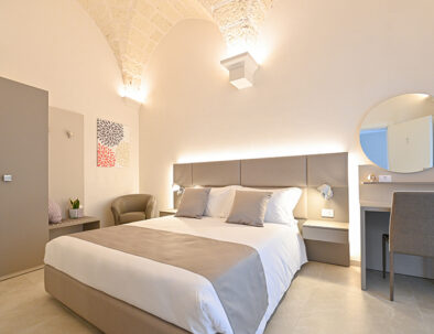 Camera con volta a stella tipica pugliese presso Dimora Normanna B&B San Vito dei Normanni
