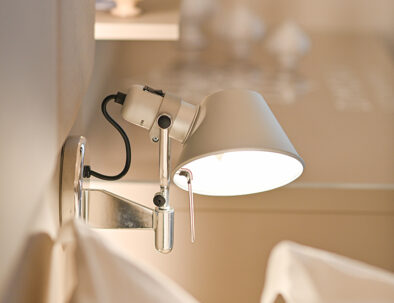 Arredi di design e illuminazione camera B&B San Vito dei Normanni